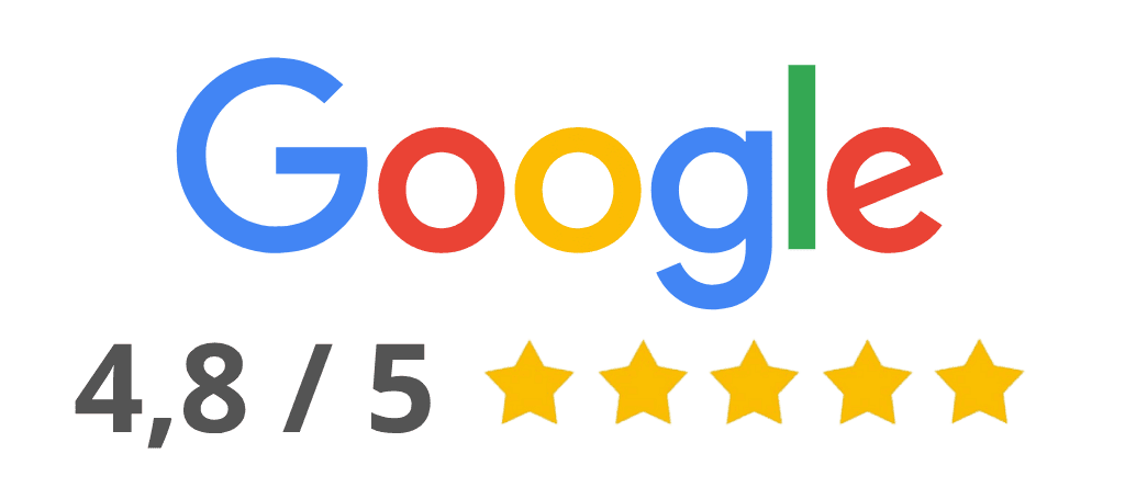 Google 4,8 Sterne