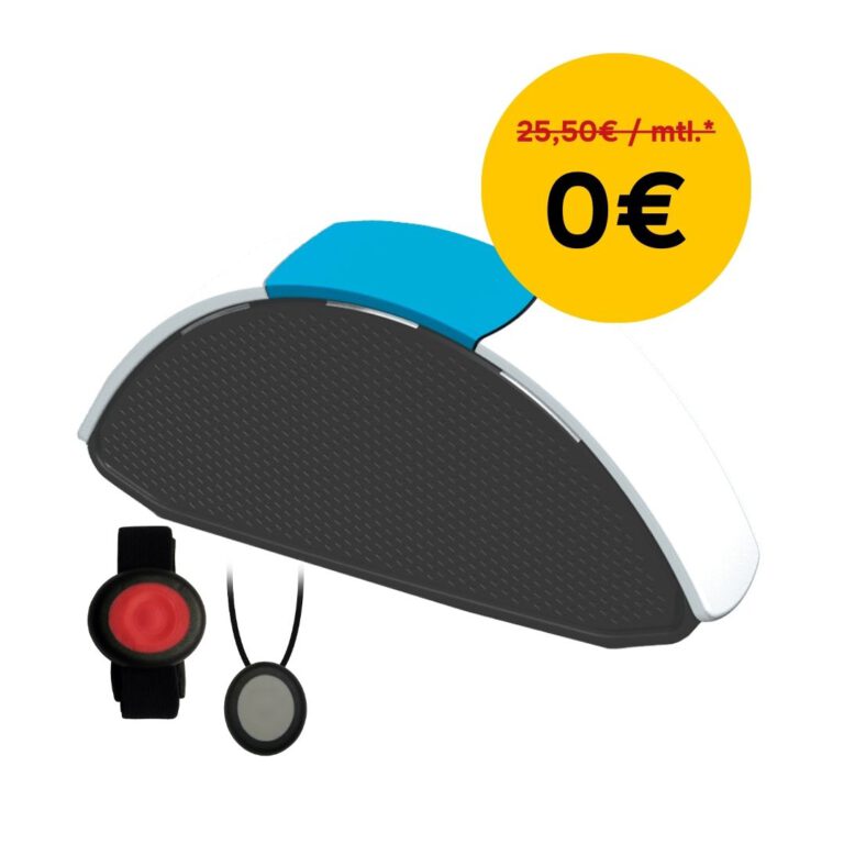 Hausnotruf Luna von von attentive telecare Weiß-Optik