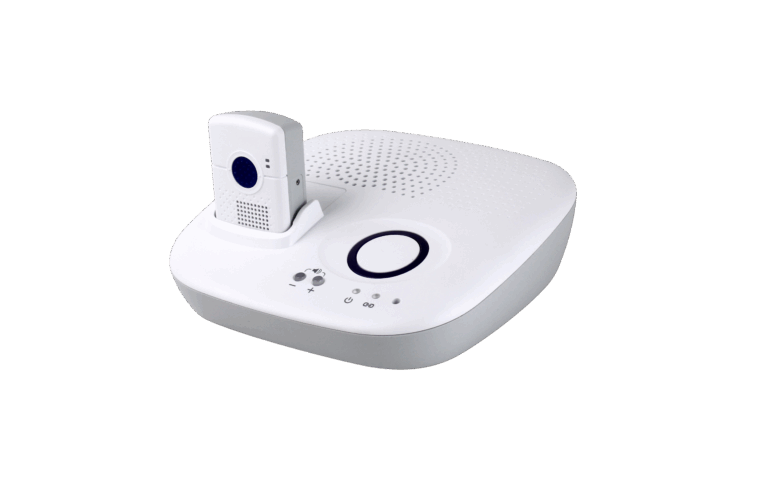 Mobiles Hausnotrufsystem Climax Produktbild von der Seite