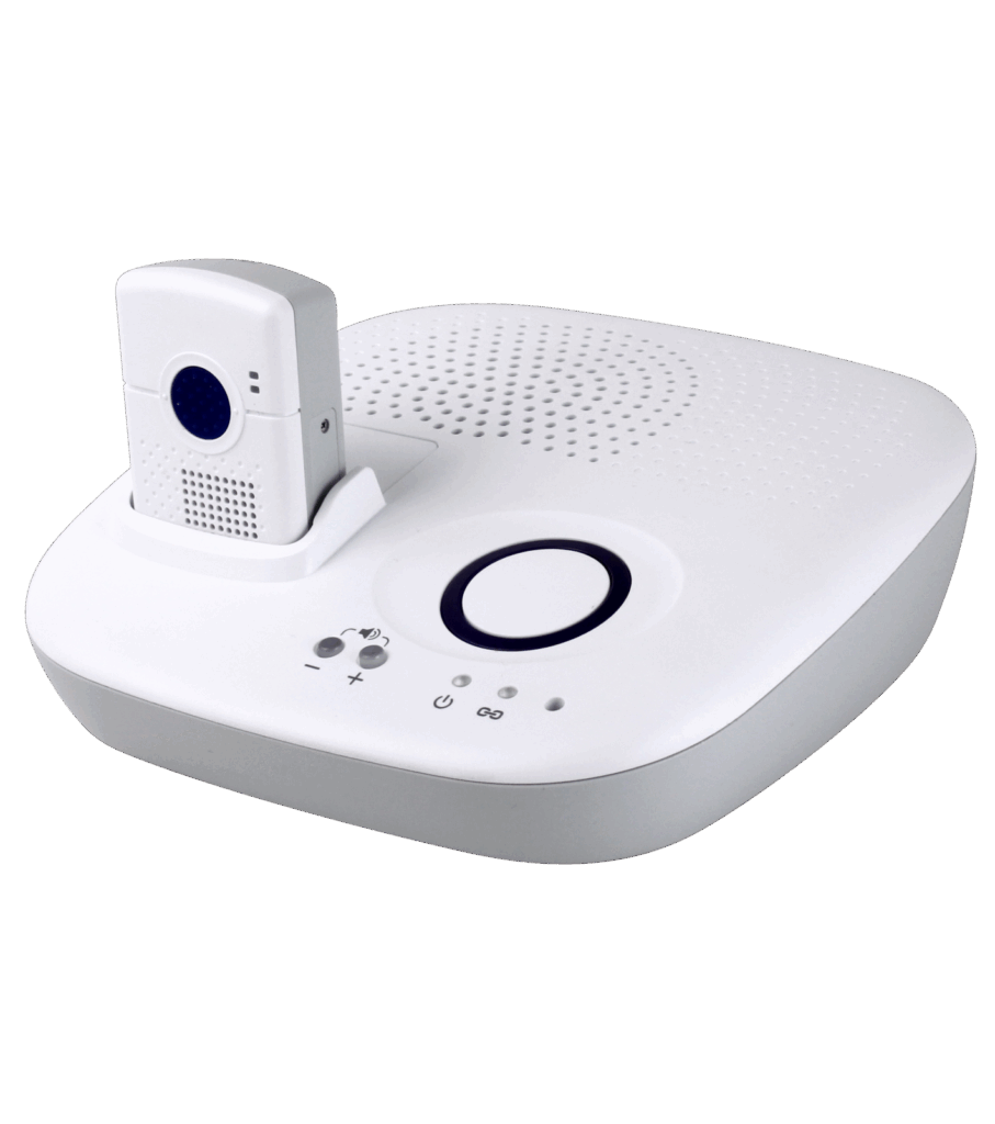 Mobiles Hausnotrufsystem Climax Produktbild von der Seite