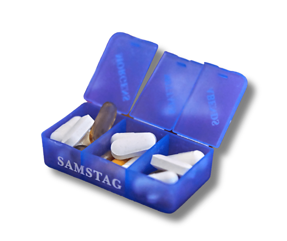 Beispielbild Tablettenbox für Senioren