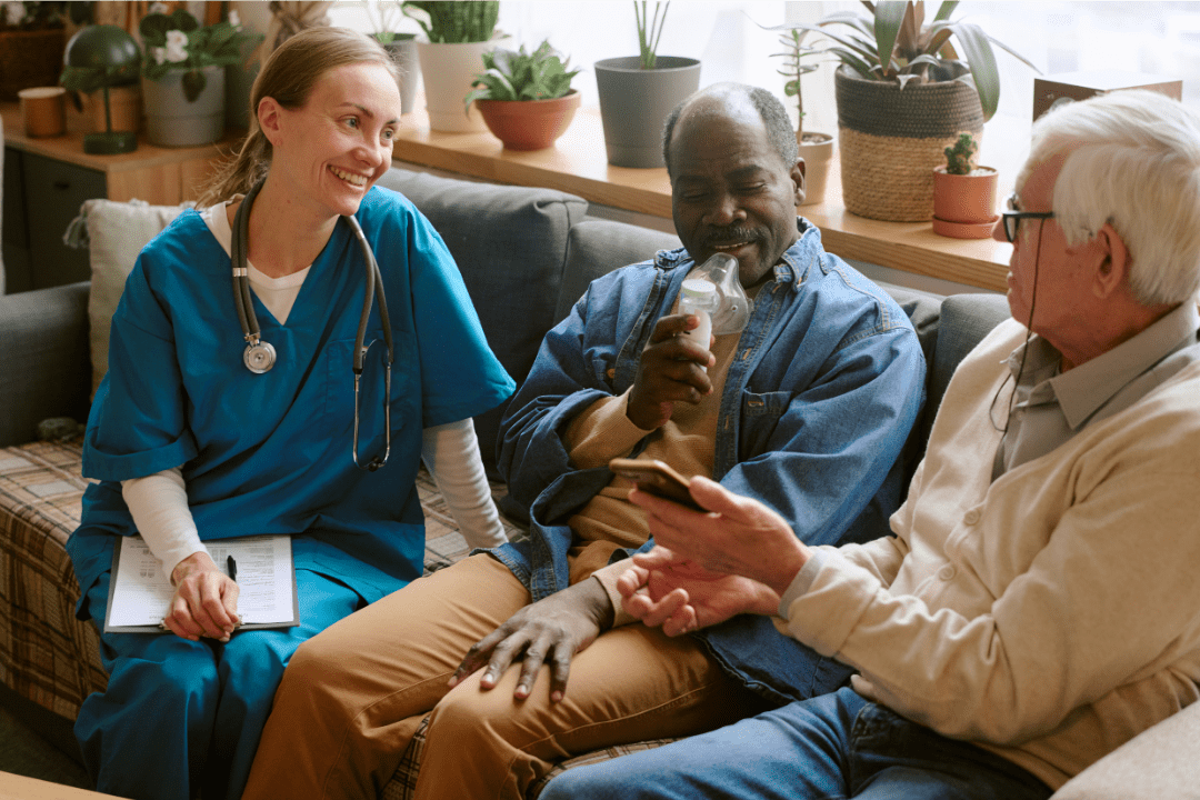 Pflegekurs in häuslicher Umgebung