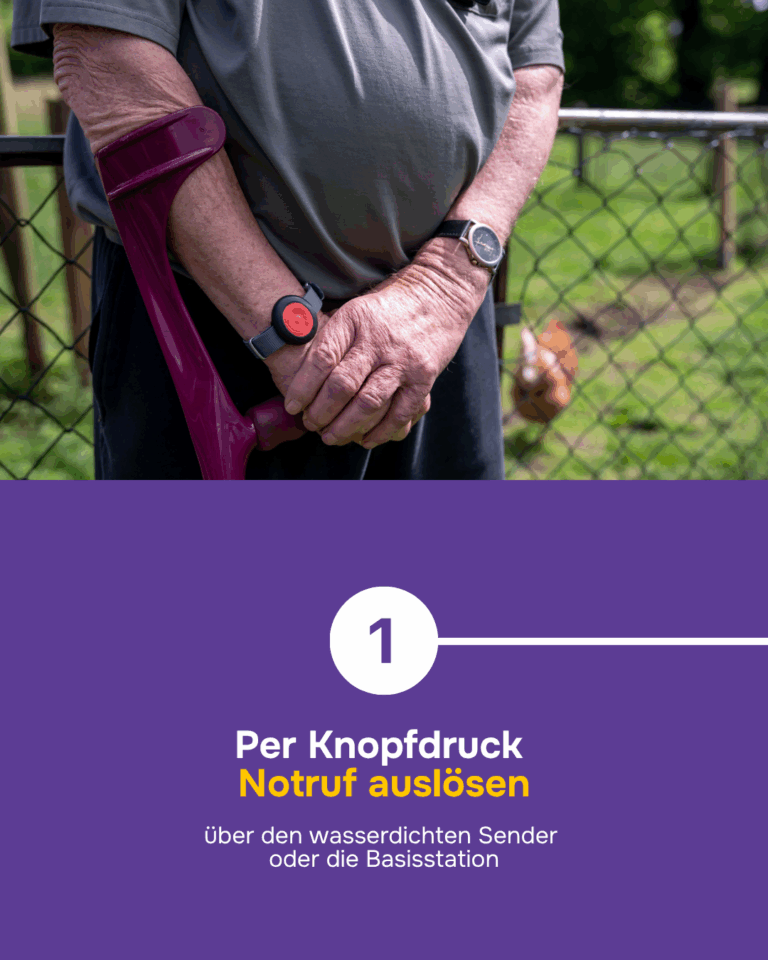 Notruf auslösen Hausnotruf Zuhause