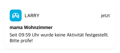 Meet Larry Sensortechnik mit App für Senioren